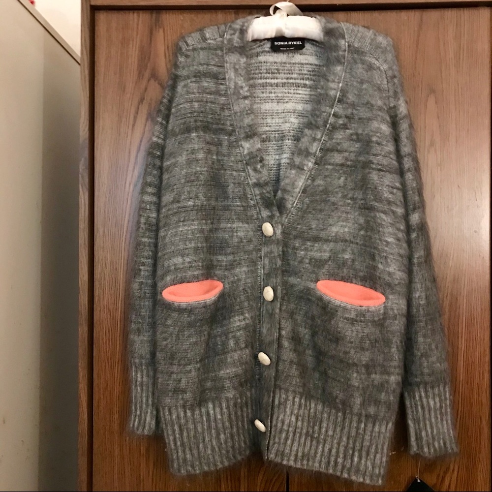 SONIA RYKIEL NEW/TAGS STUNNING  BOYFRIEND CARDIGAN